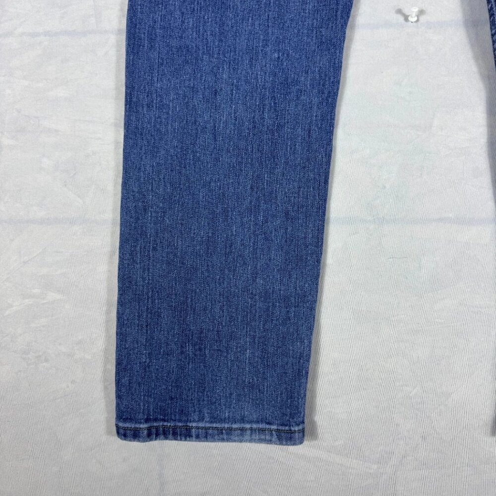 Lee Premium Select Straight Jeans Mens Blue Denim Regular Fit Classic Size 34x30 - Picture 7 of 16